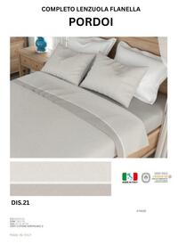 COMPLETO FLANELLA 2P PORDOI MONT BLANC2 Tellini S.R.L. Velkoobchodní oblečení